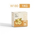 Whole Cashew Nuts W180 Grade (Jumbo size) 1Kg.